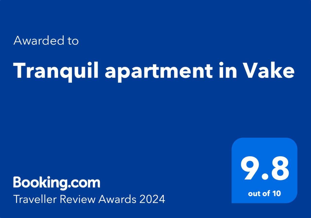 טביליסי Tranquil Apartment In Vake מראה חיצוני תמונה